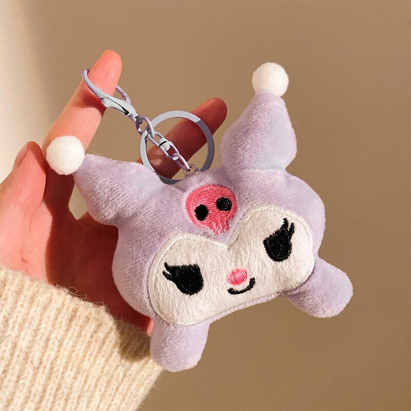 Wholesale Cute cartoon plush keychain
